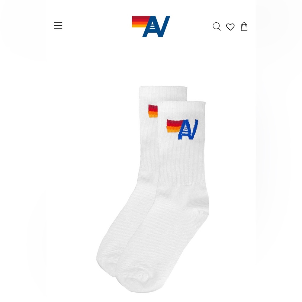 Aviator Nation Logo Socks